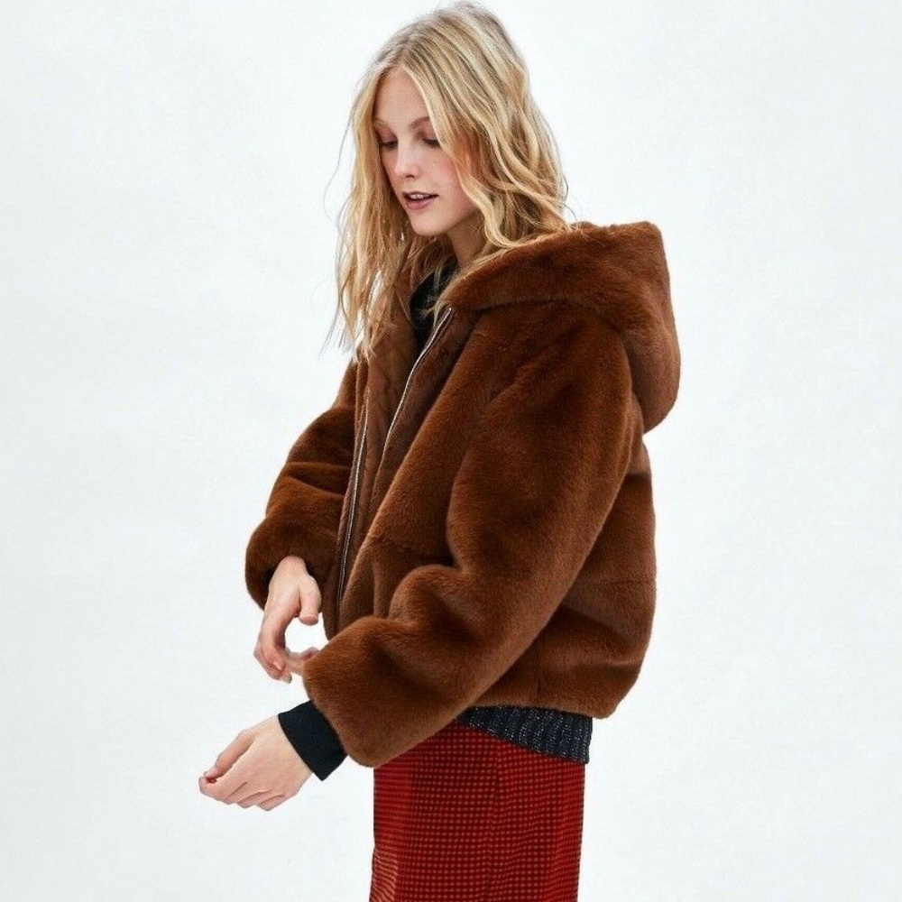 Zara Faux Fur Jacket